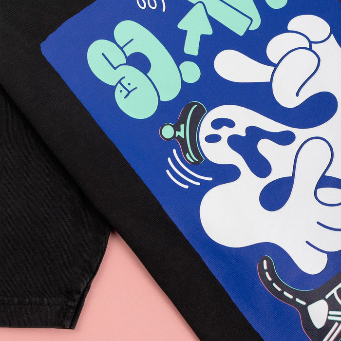 Camiseta Laser Barcelona - Rawal Artist Series X Sawe Faded Black