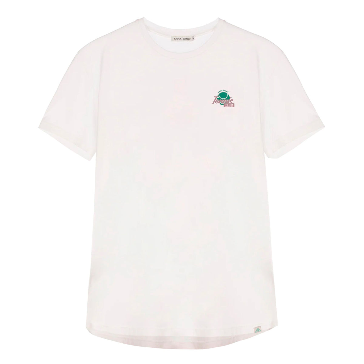 Camiseta Arica Brand - Tennis White 🎾