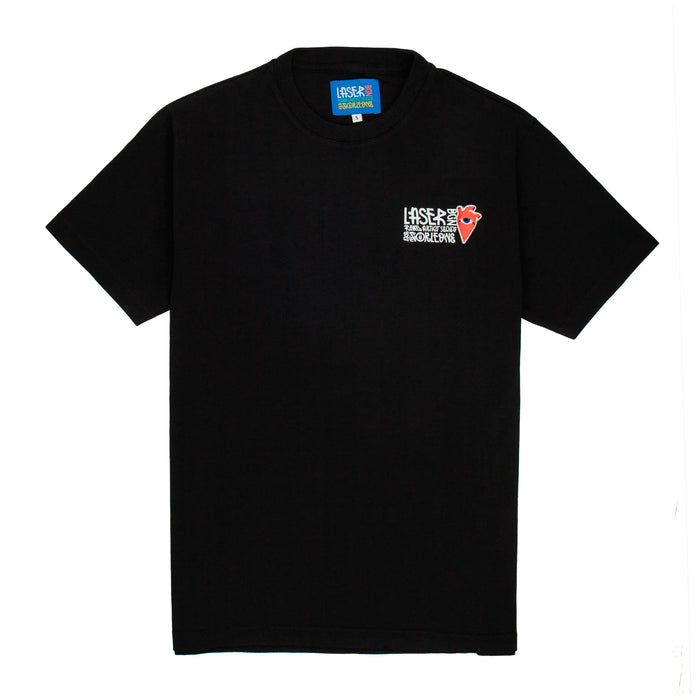Camiseta Laser Barcelona - Rawal Artist Series X Akacorleone The Heartbreak Black