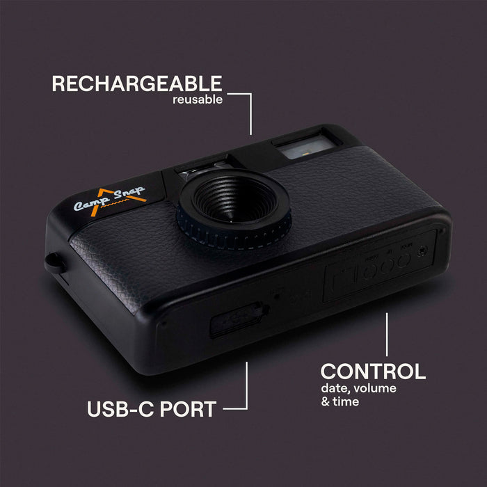 Cámara digital - Camp Snap Black