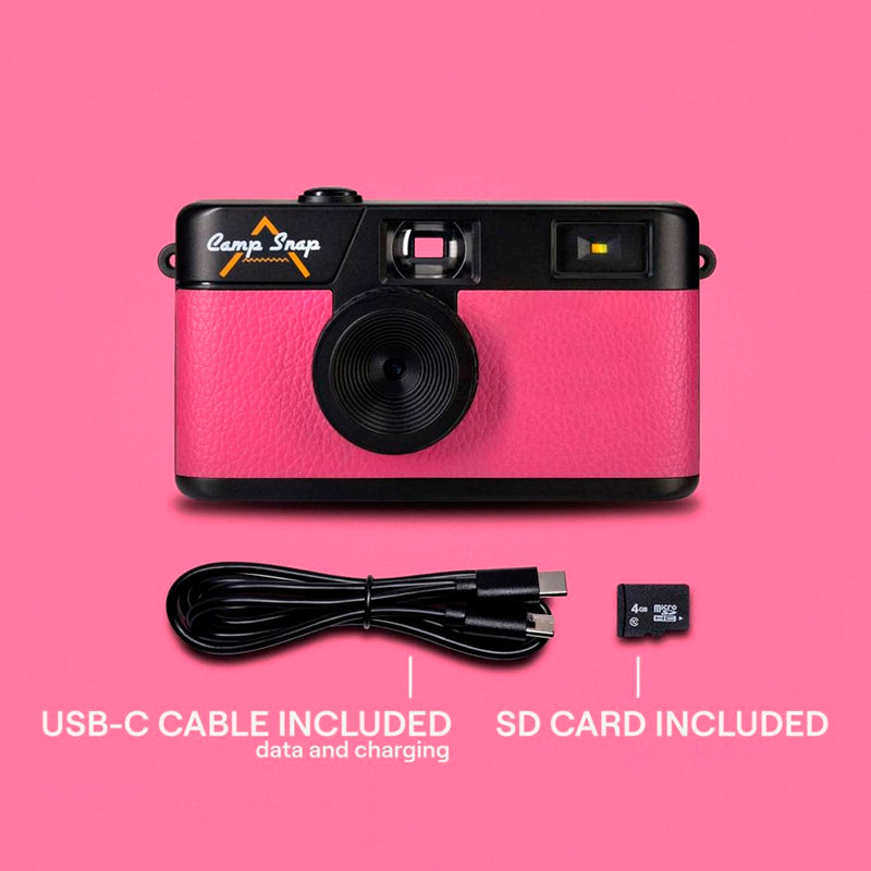 Cámara digital - Camp Snap Flamingo Pink