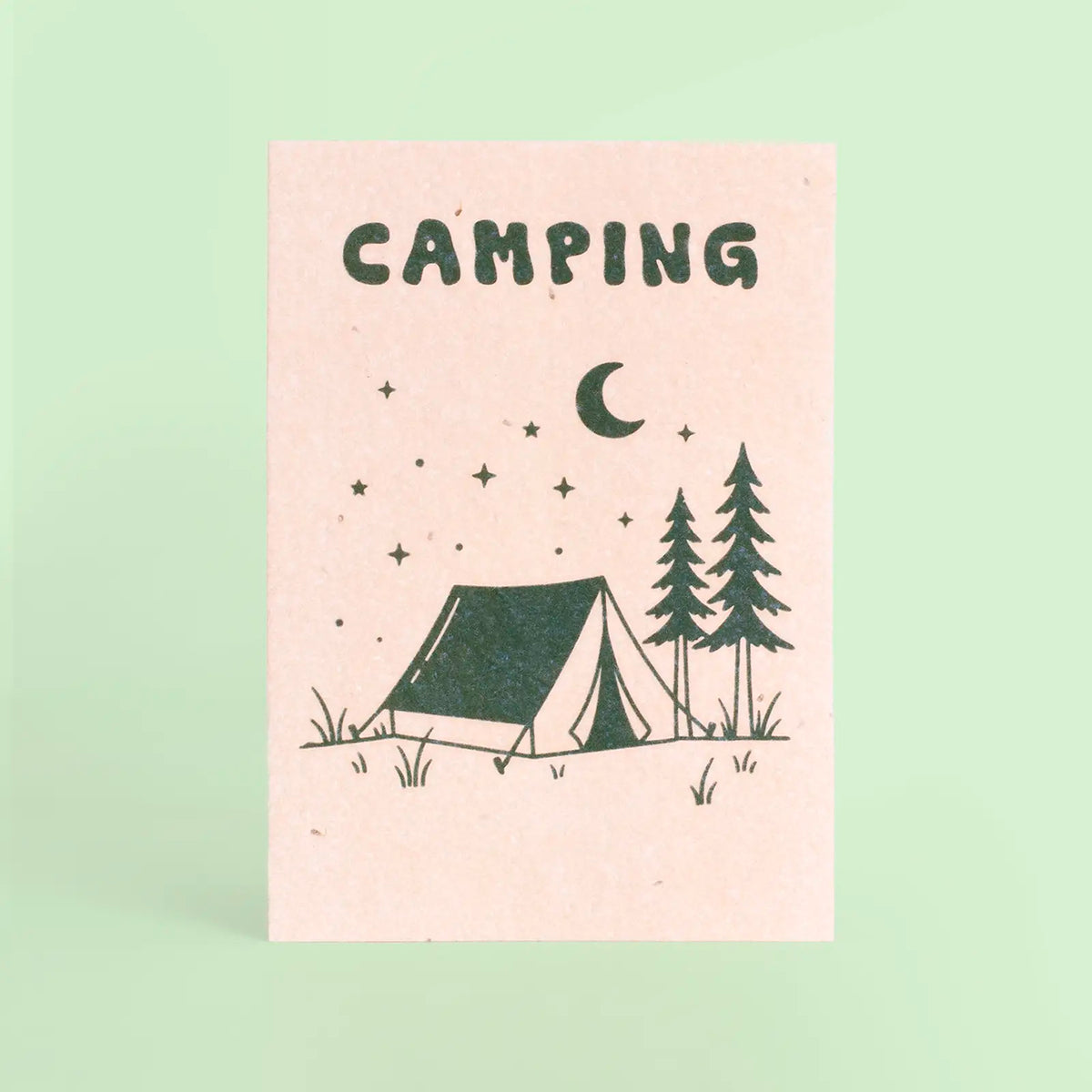 Postal plantable - Camping ⛺