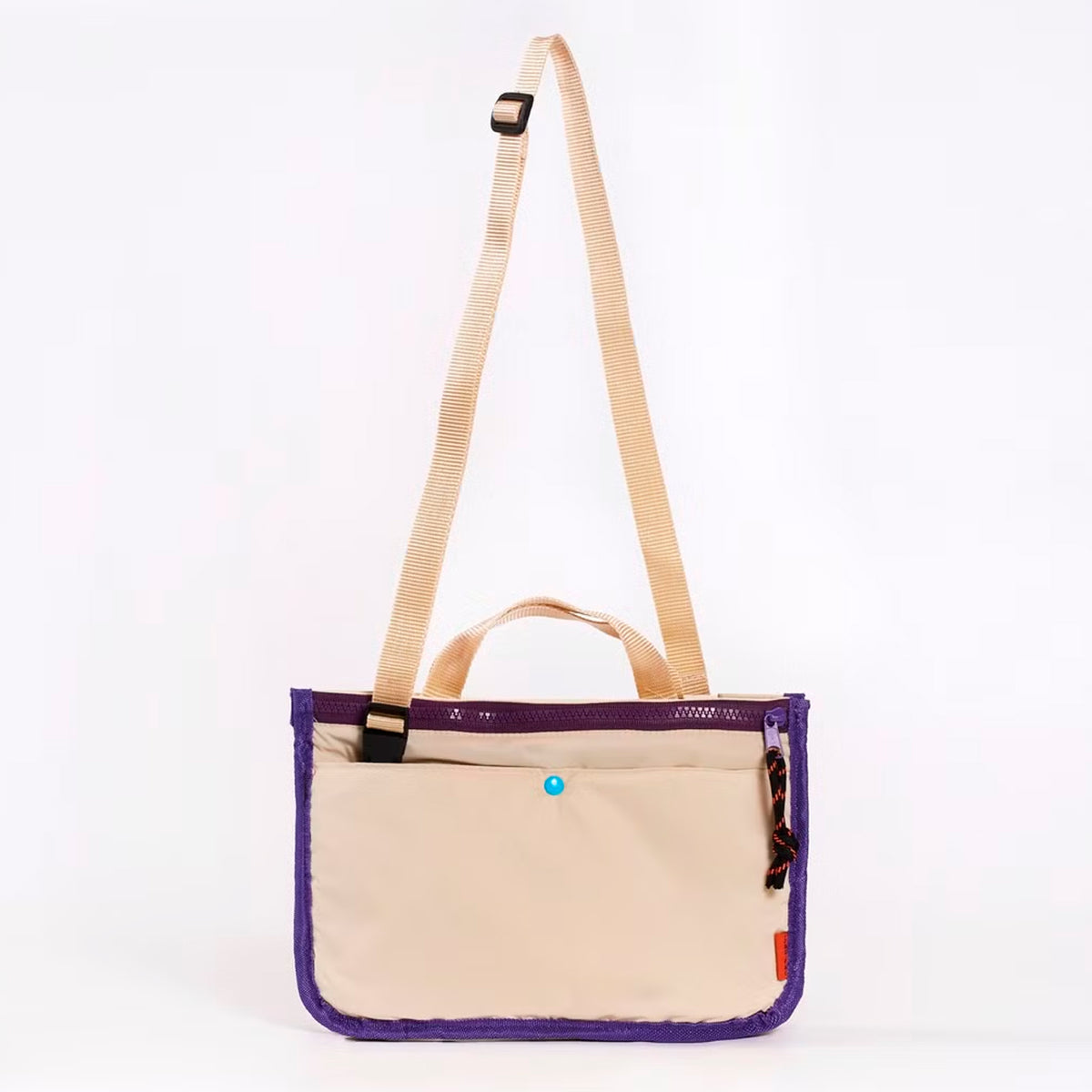 Bolso Japfac - Candy Cream/Purple