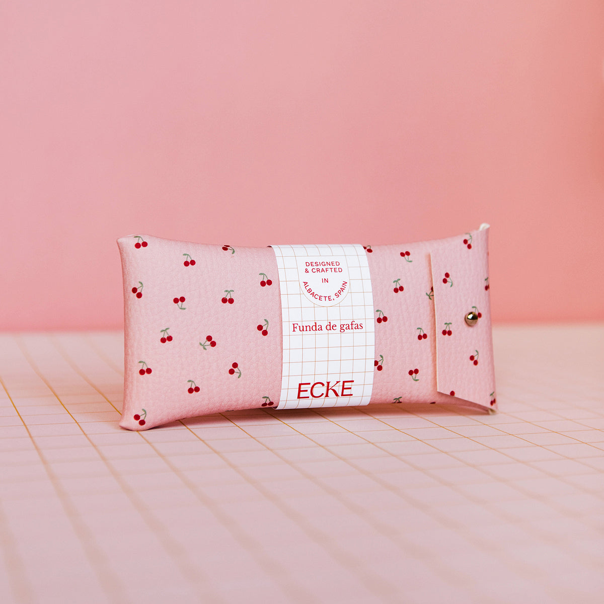 Funda de gafas Ecke - Cerezas Pink 🍒