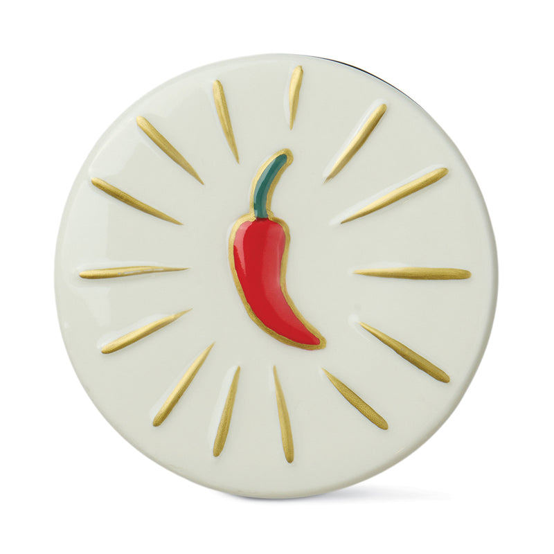 Vela en cuenco de vidrio Paddywax - Cornicello 🌶️