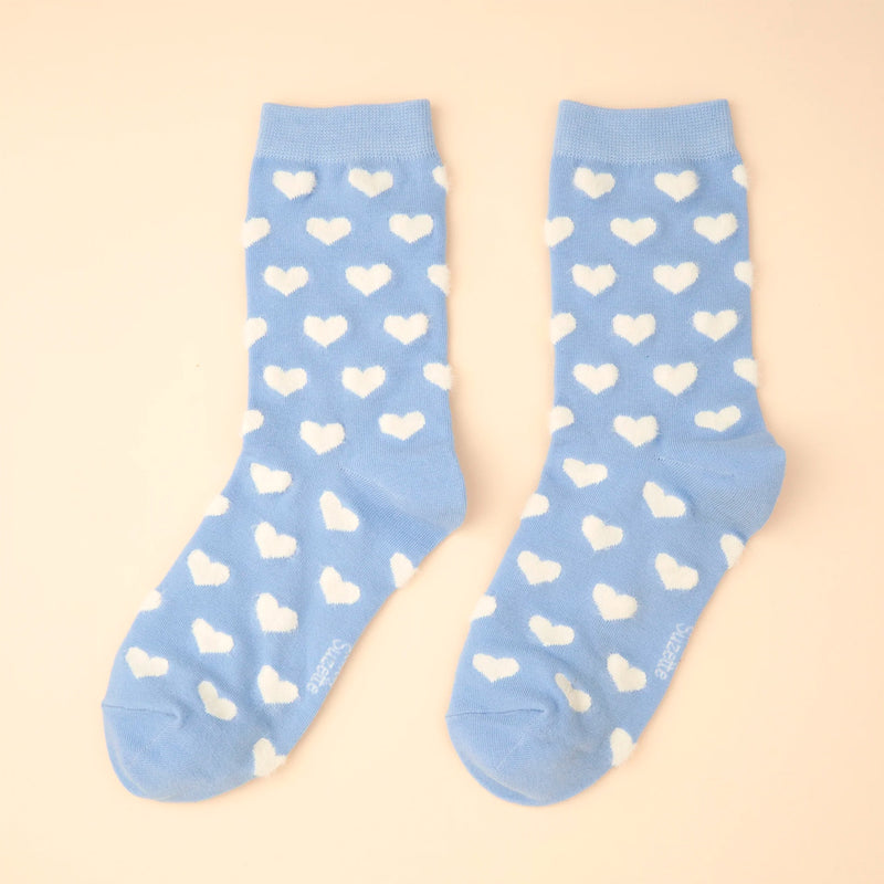 Calcetines - Corazón Blanco 🤍