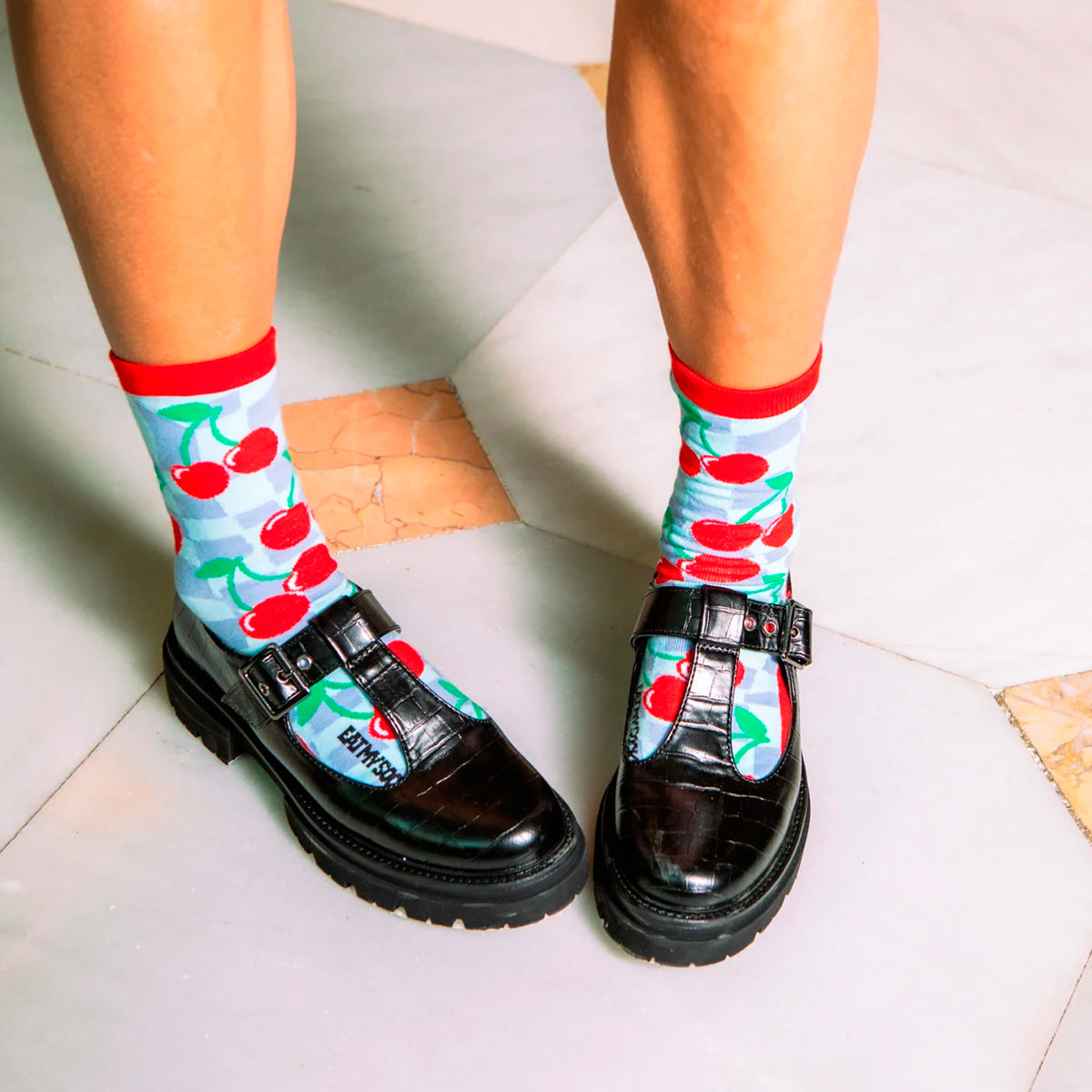 Calcetines Eat my socks - Cherry Baby 🍒