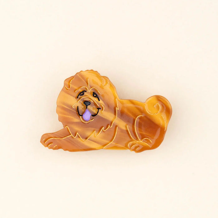 Pasador de pelo - Chow chow