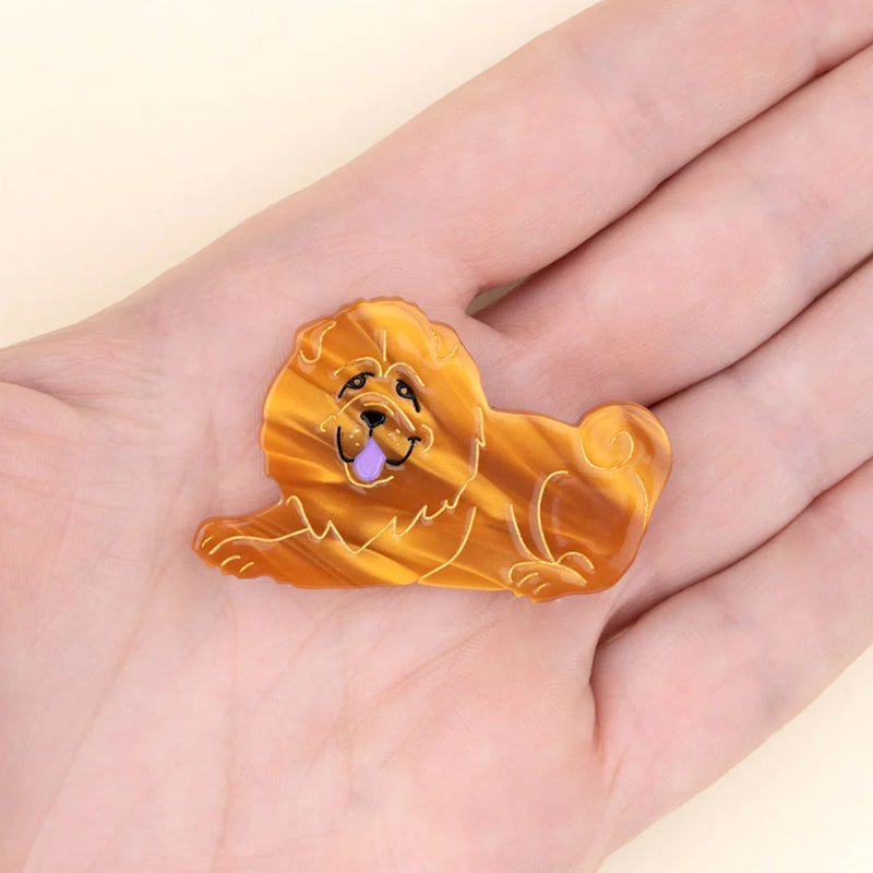 Pasador de pelo - Chow chow