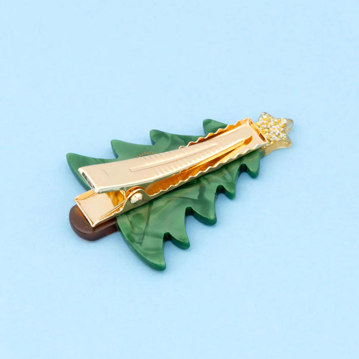 Pasador de pelo - Árbol de Navidad 🎄