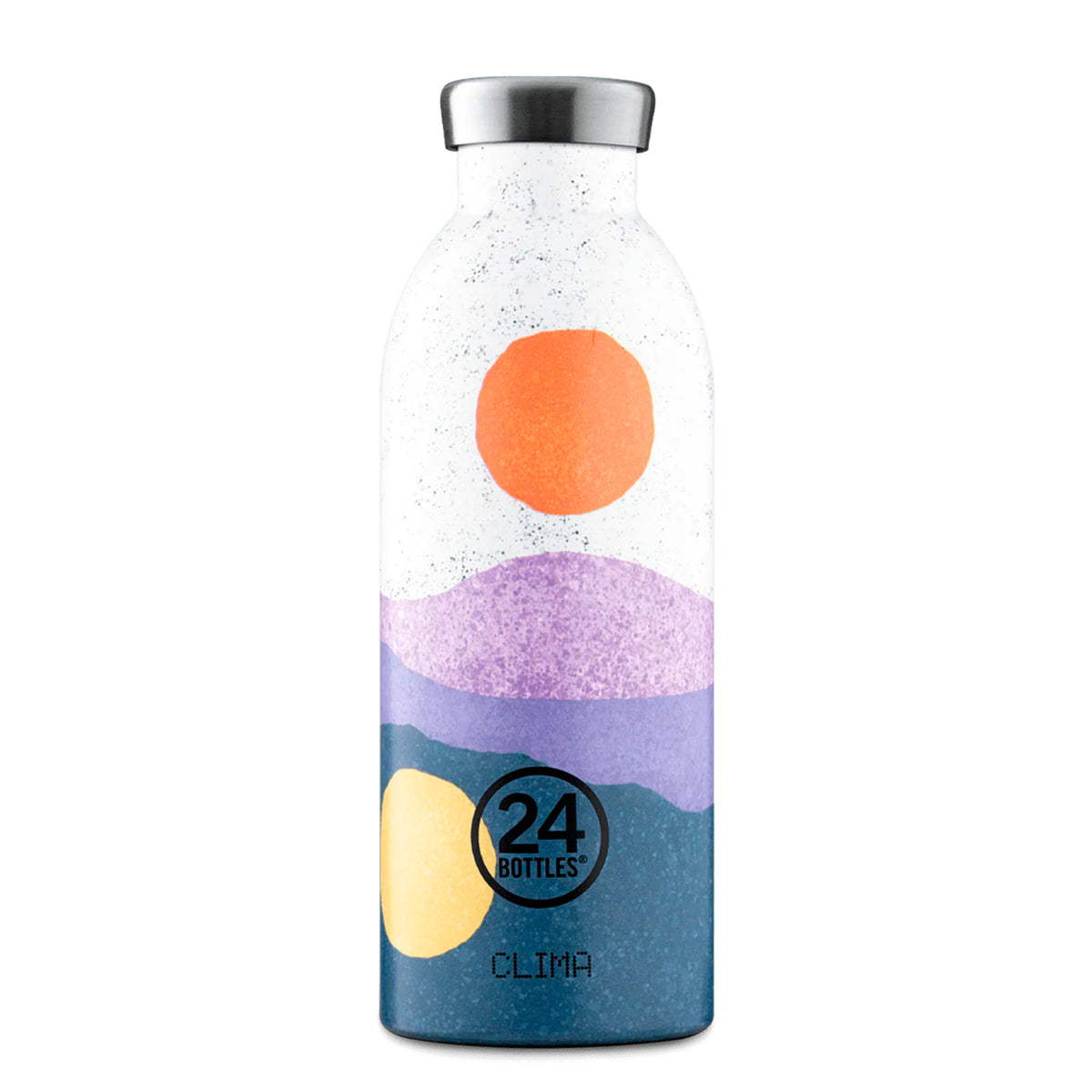 Botella de acero inoxidable 500 ml 24Bottles - Clima Midnight Sun