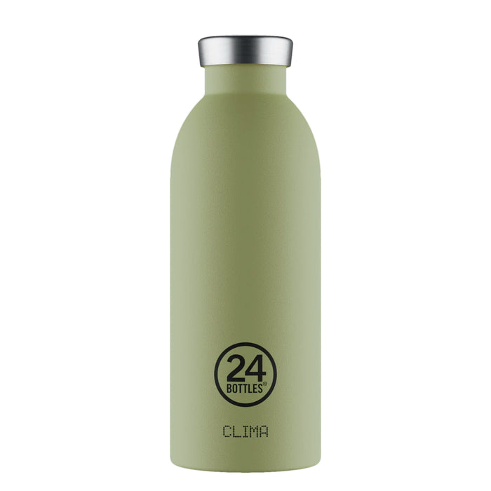 Botella de acero inoxidable 500 ml 24Bottles - Clima Sage