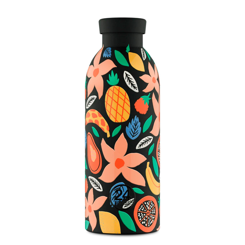 Botella de acero inoxidable 500 ml 24Bottles - Clima Tropical Noir