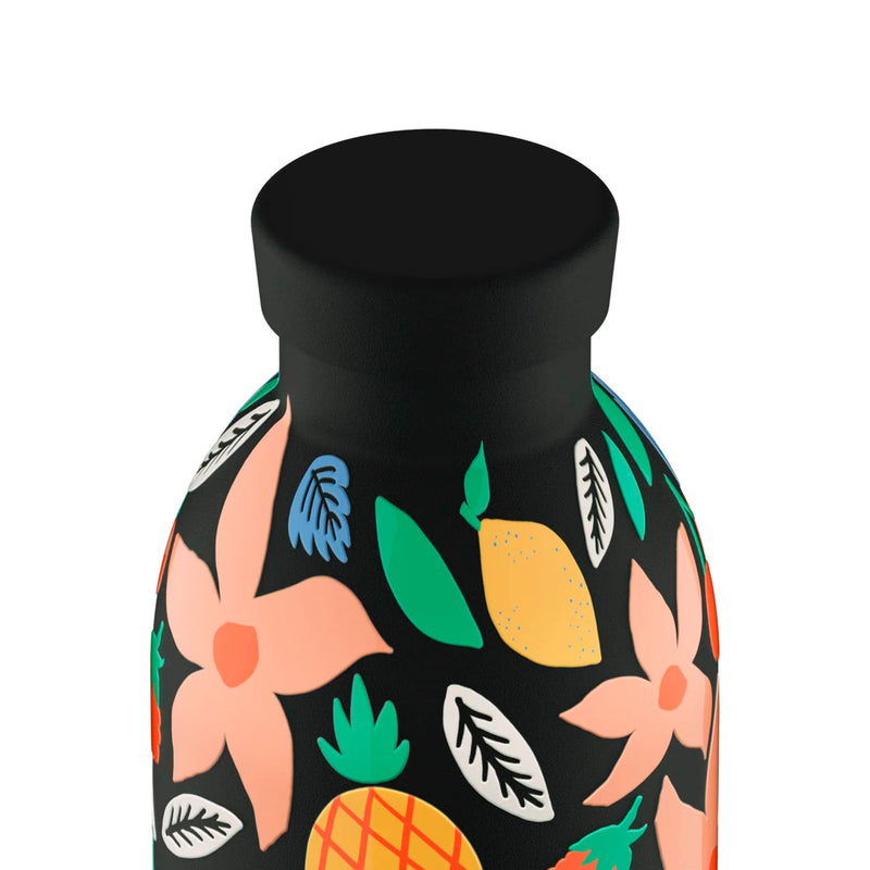 Botella de acero inoxidable 500 ml 24Bottles - Clima Tropical Noir