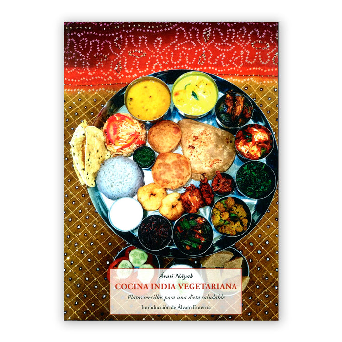 Libro - "Cocina India Vegetariana" de Árati Náyak