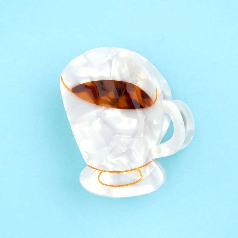 Pinza para el pelo - Café ☕