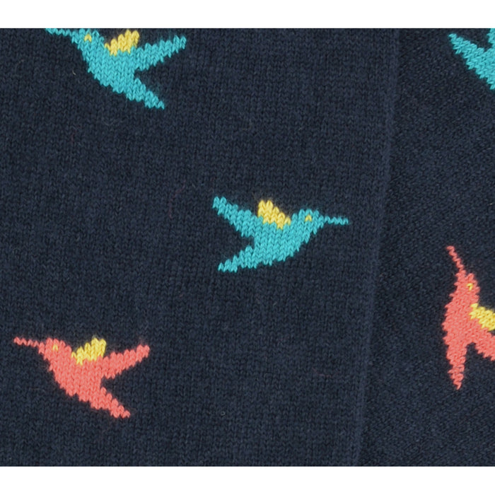 Calcetines - Colibrí Azul Oscuro