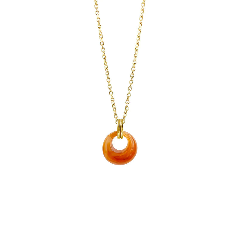 Collar Lavs Jewels - Mist Brown