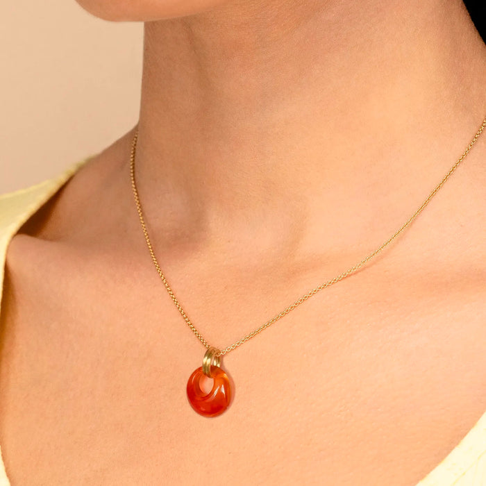 Collar Lavs Jewels - Mist Brown