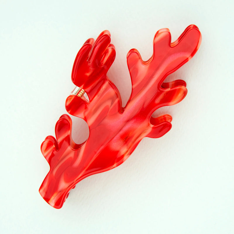 Pinza para el pelo - Coral