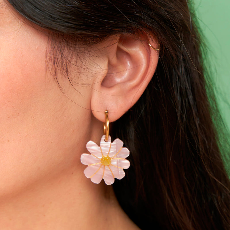 Pendientes - Flor de Cosmos 🌼