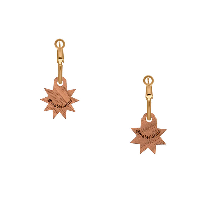 Pendientes de aro intercambiables Materia Rica - Cosmos 🌞🌛