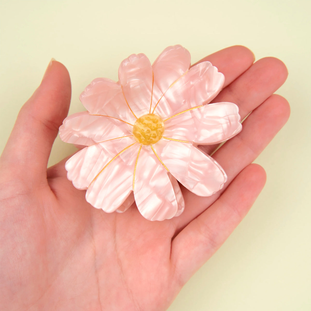 Pinza para el pelo - Flor de Cosmos 🌼