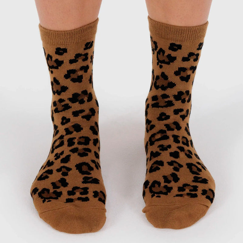 Calcetines Baggu - Dark Leopard