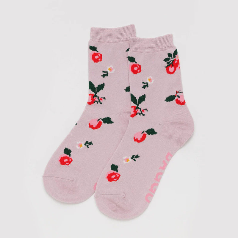 Calcetines Baggu - Needlepoint Apple