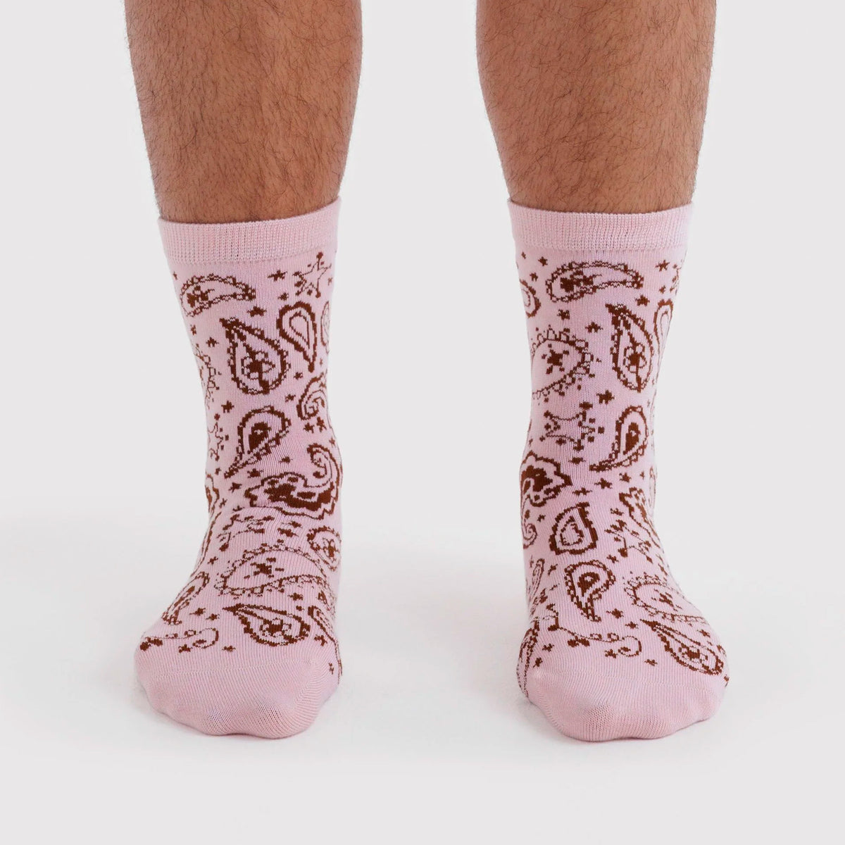 Calcetines Baggu - Paisley Pink
