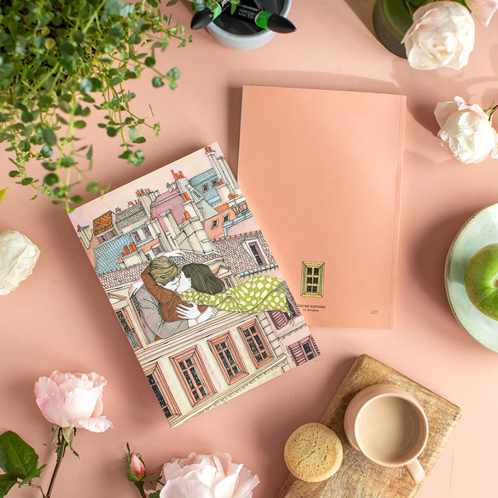 Libreta - "Kiss Me Anytime" de Ana Jarén