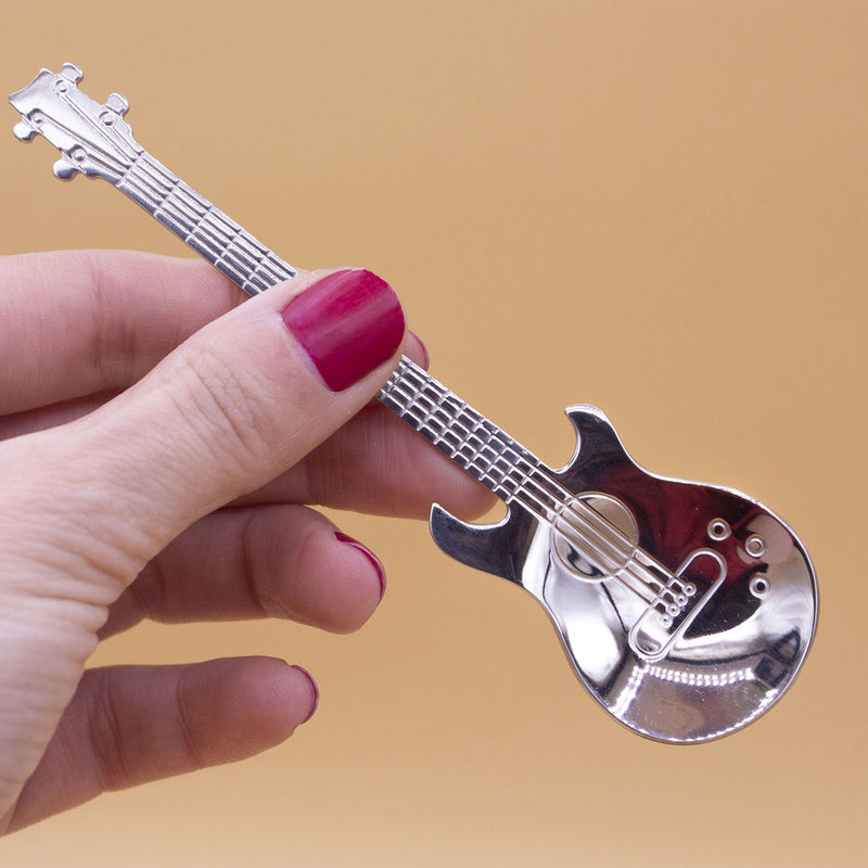 Set de 4 cucharillas de café - Guitarra eléctrica 🎸