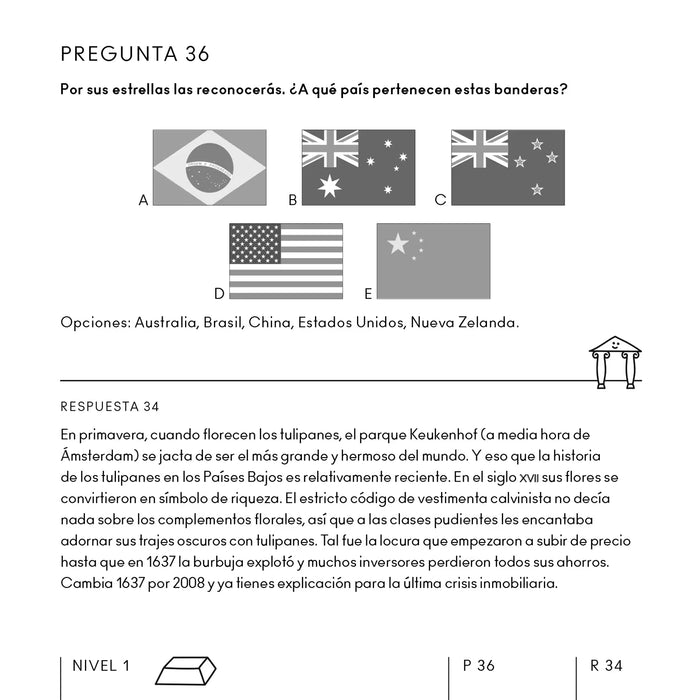 Pasatiempos - Culturas del mundo: El desafío de las preguntas para mentes curiosas ✈️🌍