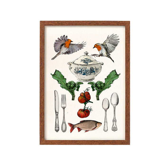 Print de Laura Agustí A4 - "Cutlery"