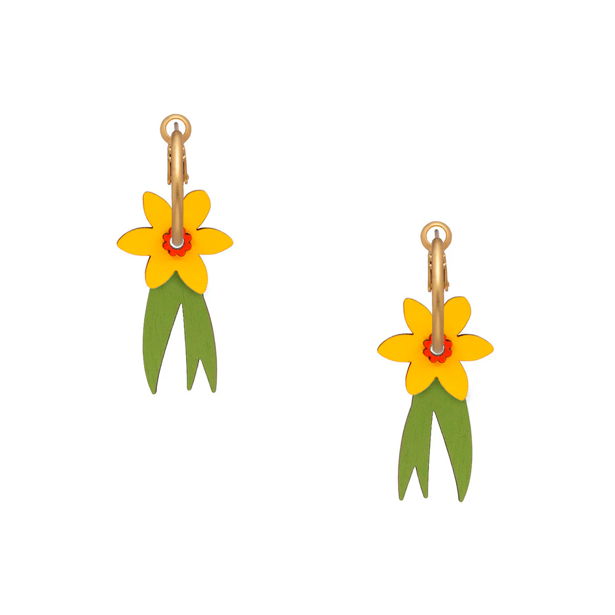 Pendientes de aro Materia Rica - Daffodil
