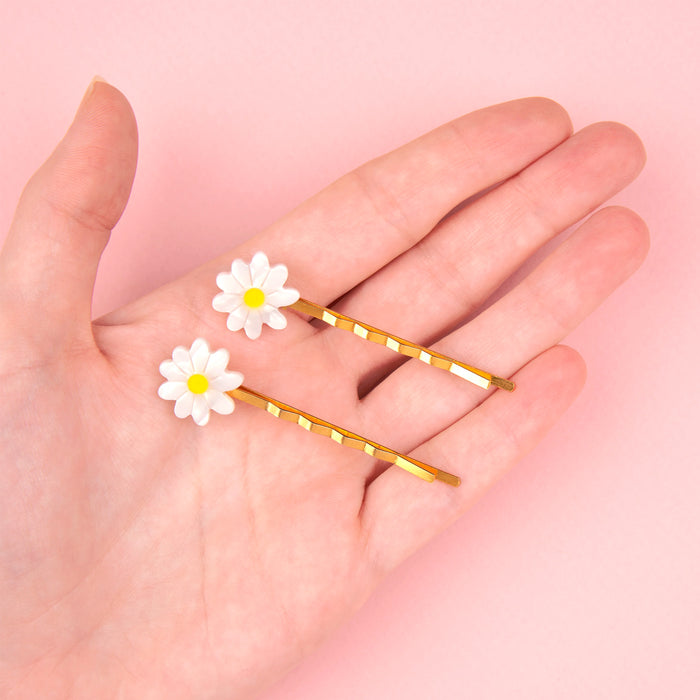 Set de 2 horquillas - Margaritas 🌼