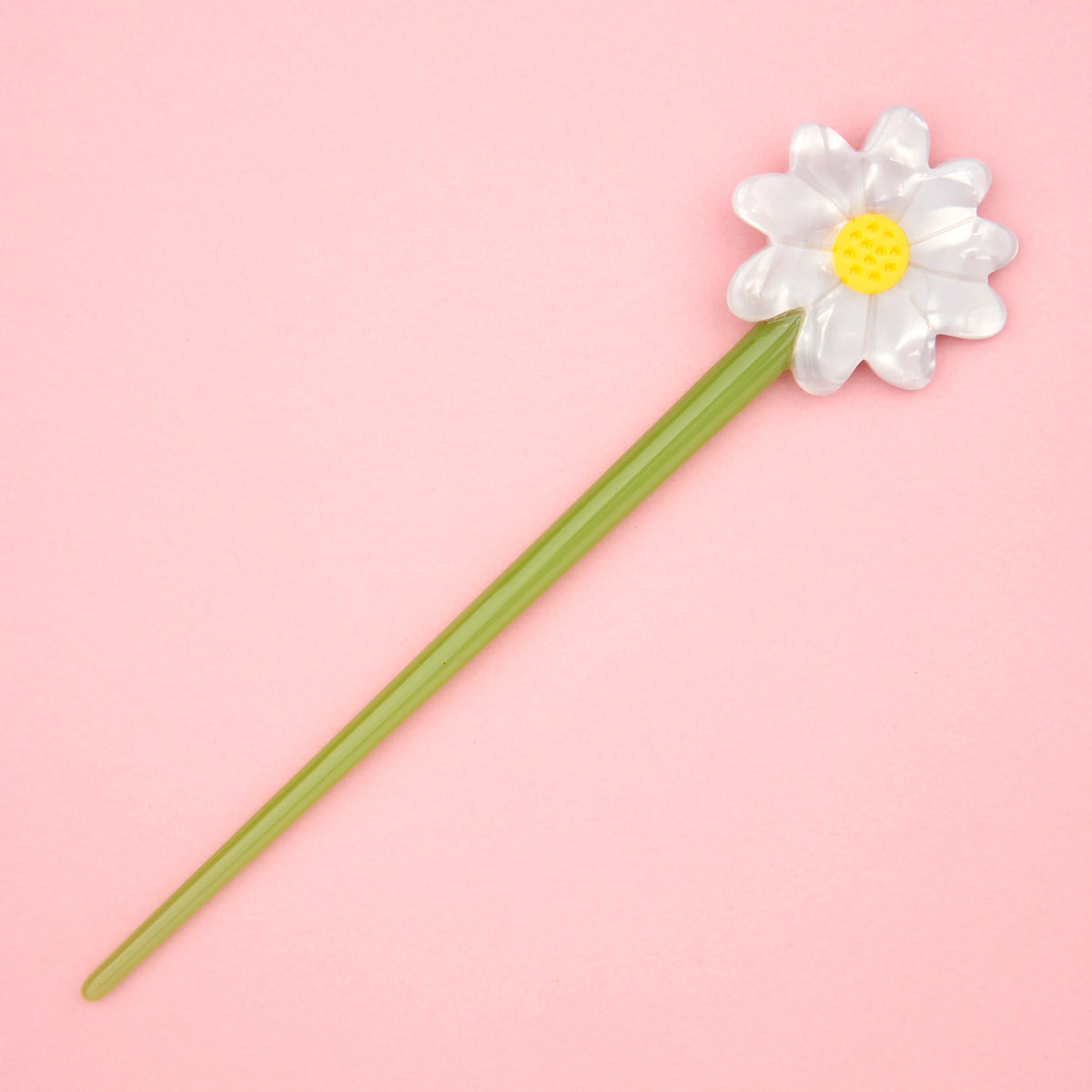Palillo para el pelo - Margarita 🌼