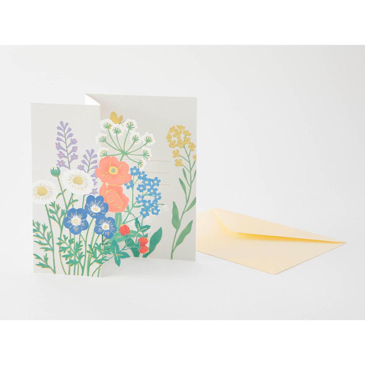 Postal 3D Midori - Wildflower 🌼