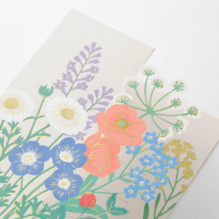 Postal 3D Midori - Wildflower 🌼