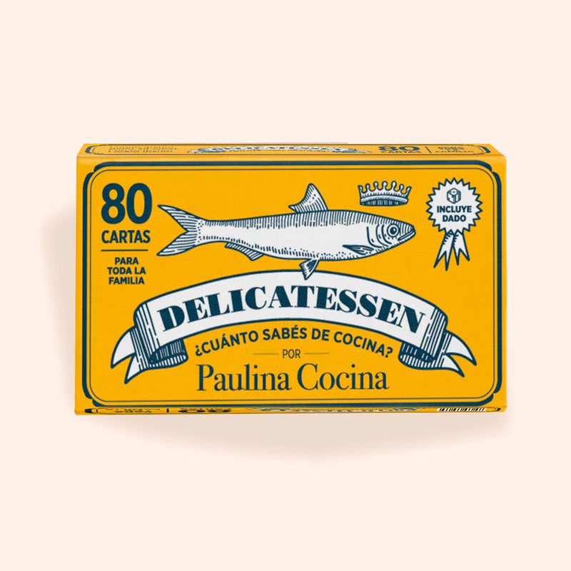 Juego - "Delicatessen, ¿cuánto sabes de cocina?" de Paulina cocina y Tomás Linch