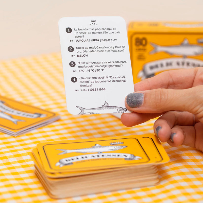 Juego - "Delicatessen, ¿cuánto sabes de cocina?" de Paulina cocina y Tomás Linch