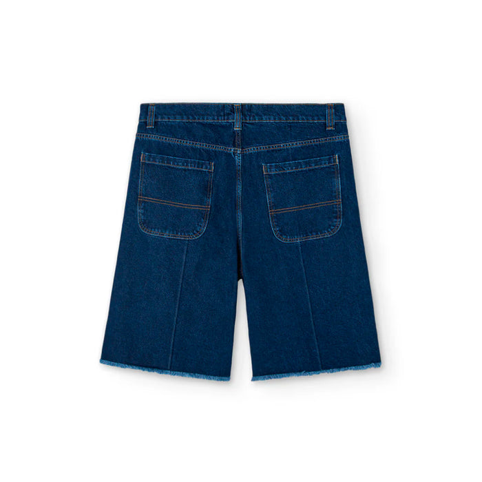 Pantalones We Are Not Friends - Denim Raw Jorts