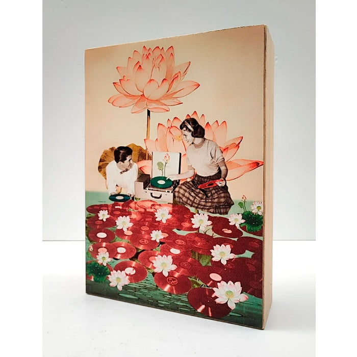 Caja de luz A4 - "Dj's botánicos" de El Lucernario