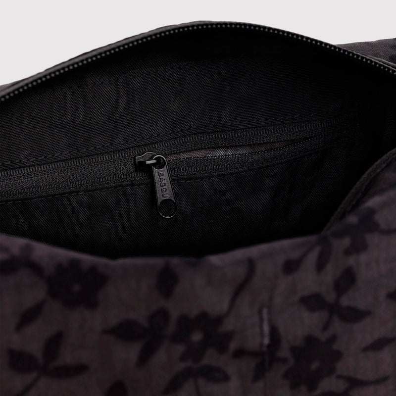 Neceser Baggu - Charcoal Ditsy Floral