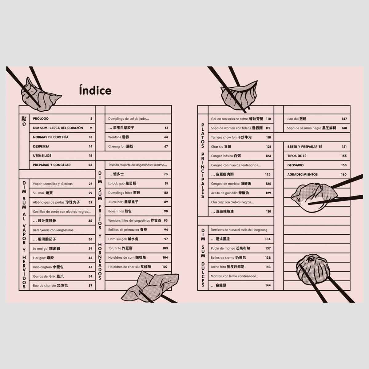 Libro - "Dumplings y otros dim sum" de Karin Lei