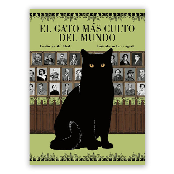 Libro - "El gato más culto del mundo" de Mar Abad y Laura Agustí