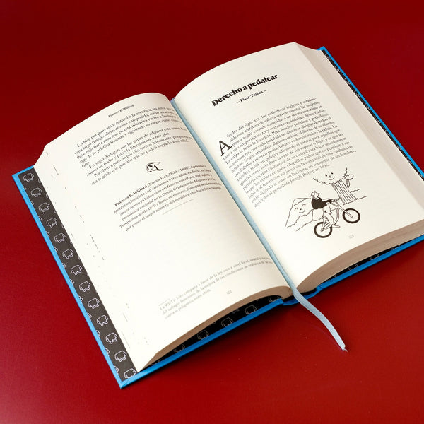 Libro - "El gran  libro de las bicicletas. Los mejores relatos, ensayos y diarios de la literatura ciclista universal" de Lucía Barahona y Contxita Herrero