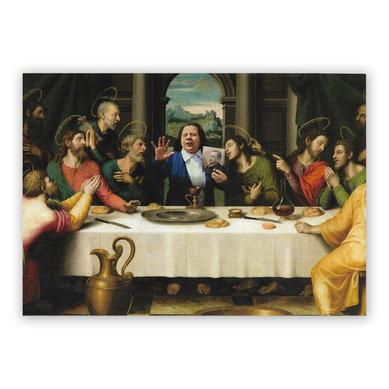 Print de La última croqueta A5 - "Encarnita Baptisterio"