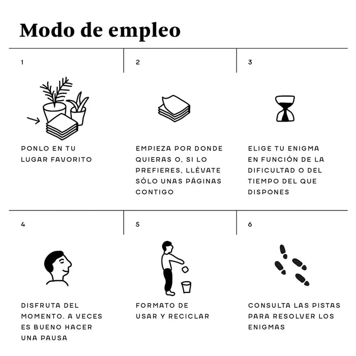 Pasatiempos - Enigmas criminales para mentes perspicaces 🕵️♂️