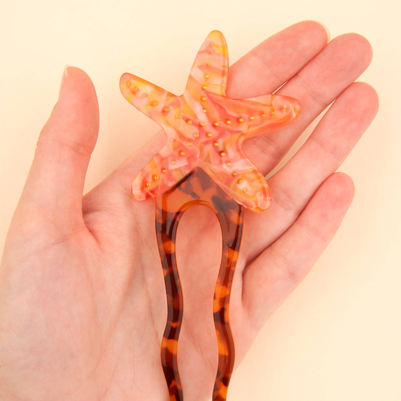 Palillo para el pelo - Estrella de mar